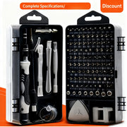115in 1 Screwdriver Multifunctional Multi-purpose Screwdriver Set Household Mobile Phone Computer Laptop Repair Bit Precision Disassembly Repair Tool