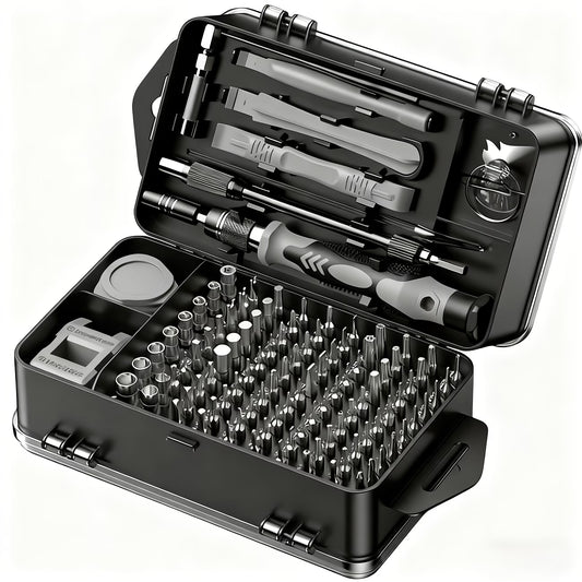 115in 1 Screwdriver Multifunctional Multi-purpose Screwdriver Set Household Mobile Phone Computer Laptop Repair Bit Precision Disassembly Repair Tool
