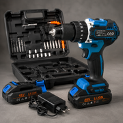 48V Max Lithium-Ion Cordless Electric Drill Kit with Accessories